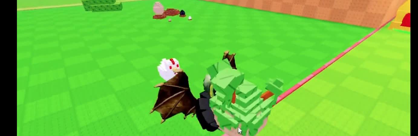 Player carrying a stolen Egg while returning along the red route in Steal An Egg
